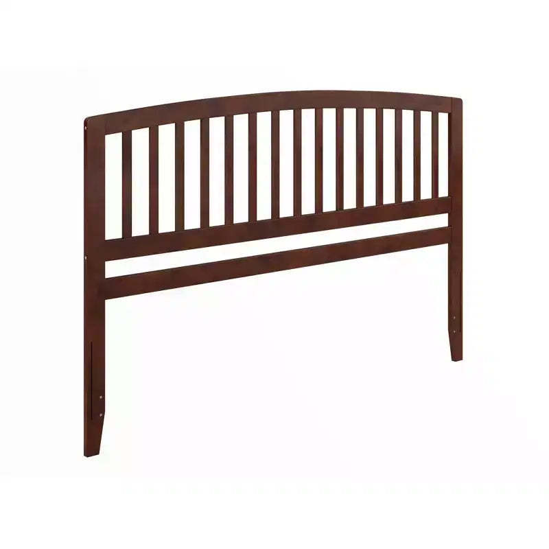 AFI King Richmond Headboard Walnut: Satin Stained Finish, Wood Frame, Spot Clean, 50" Height