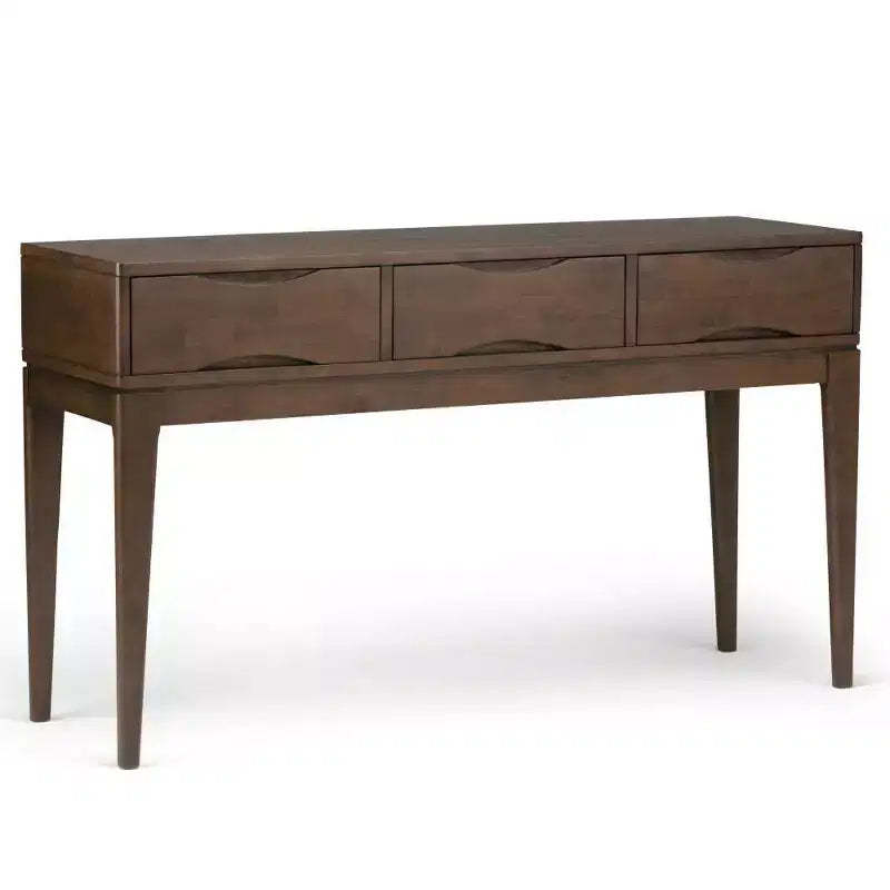 Pearson Console Sofa Table Walnut Brown - WyndenHall