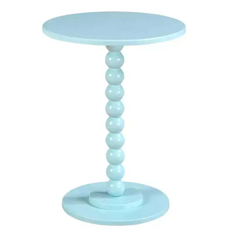 Breighton Home Classic Accents Venetian Islands Spindle Table in Sea Foam Blue