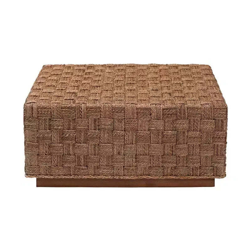 bali & pari Karina Coffee Table Natural Seagrass/Light Brown
