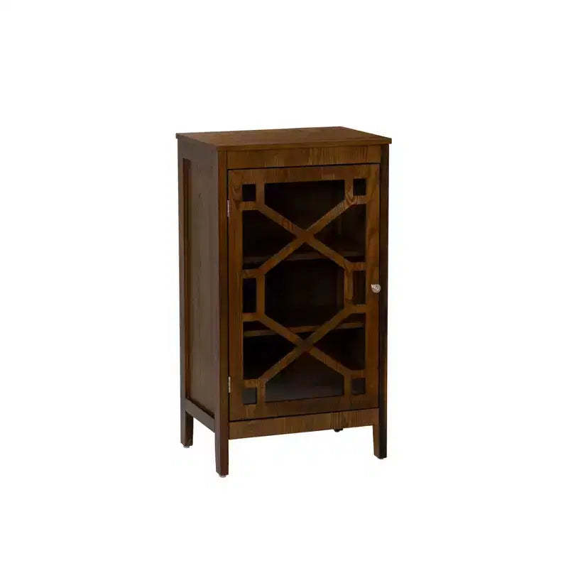 Linon Fetti Small Cabinet Brown
