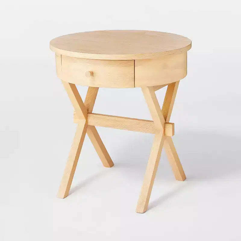Wasatch Side Table with Drawer Light Natural - Threshold™ designed with Studio McGee Assembly Required