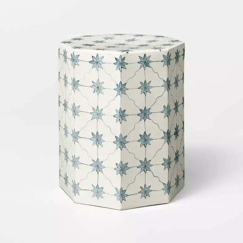 Ceramic Side Table Natural Off-White - Threshold™ designed with Studio McGee