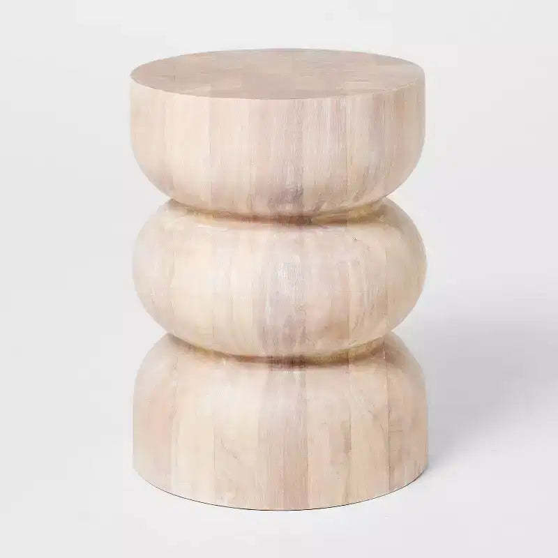 Side Table White Wash - Threshold™ designed with Studio McGee