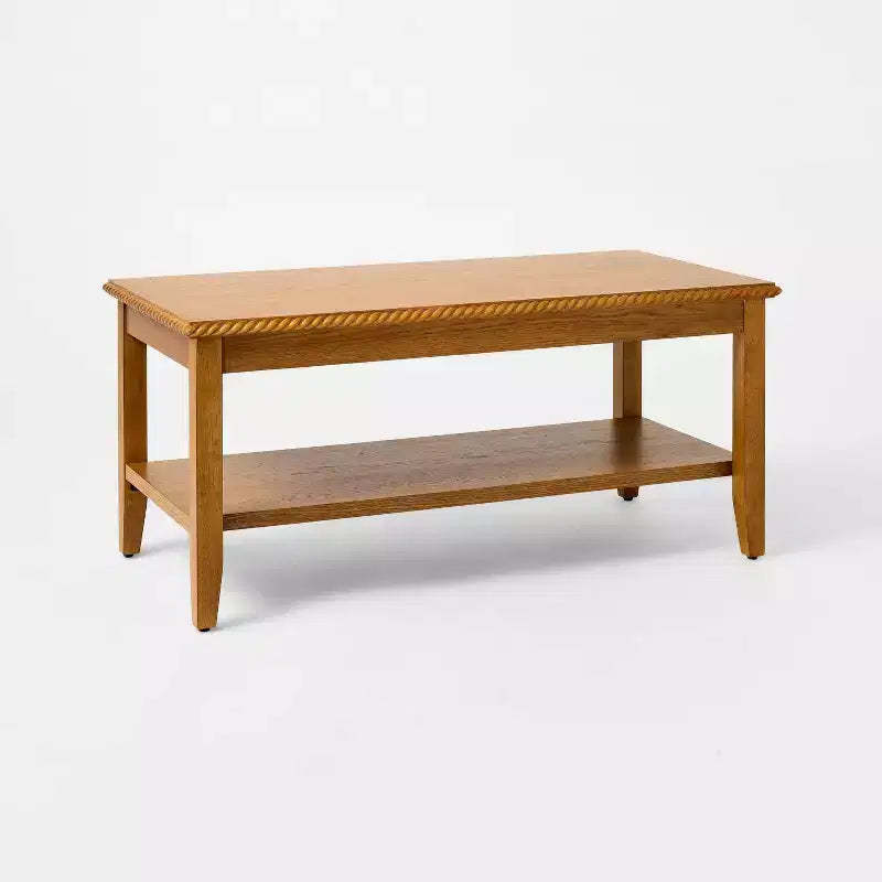 Azorella Coffee Table Oak Brown - Threshold™ designed with Studio McGee