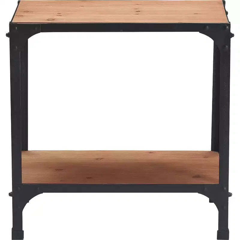 Overland Side Table Metal Brown/Black - Serta
