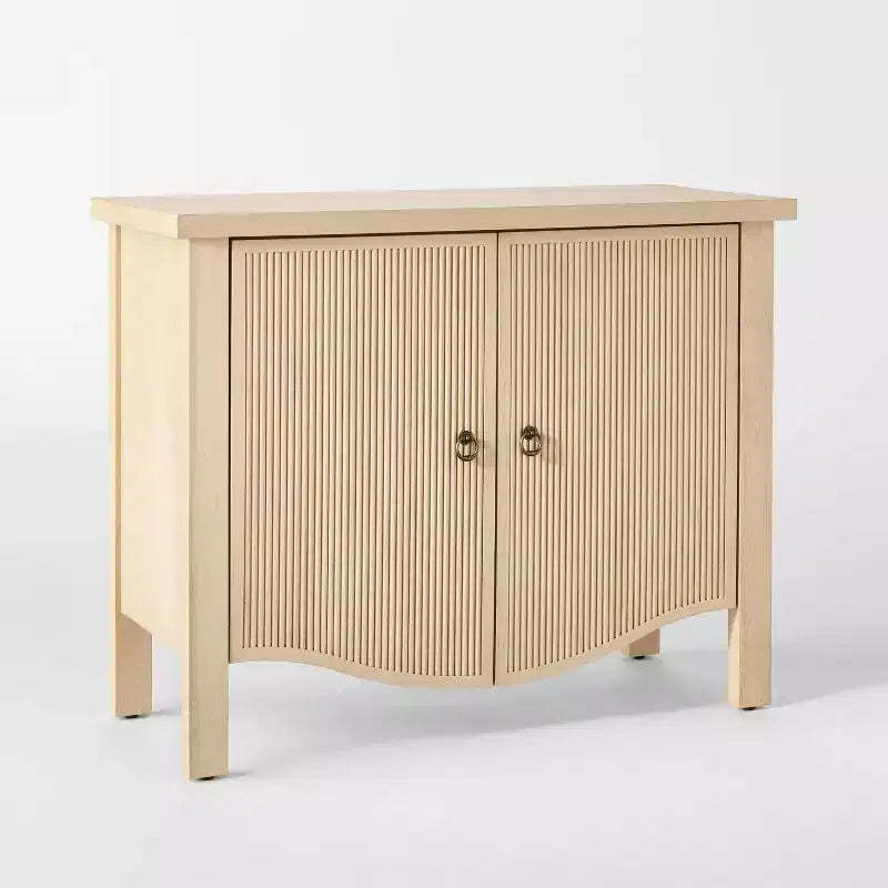 Elder 2 Door Cabinet Natural - Threshold™ designed with Studio McGee