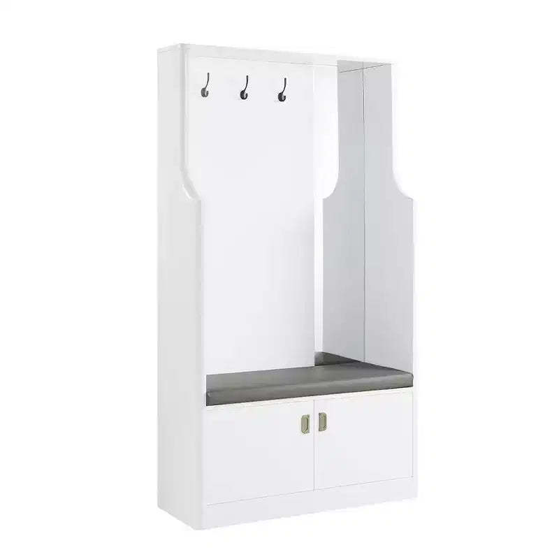 Buck 43" Hall Trees White High Gloss - Acme Furniture