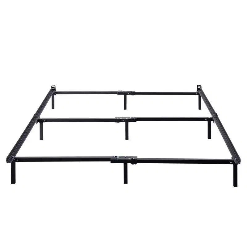 Queen 7" Compack Metal Bed Frame Black - Zinus