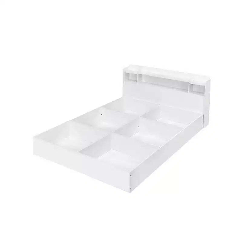 83" Queen Bed Perse Bed White Finish - Acme Furniture