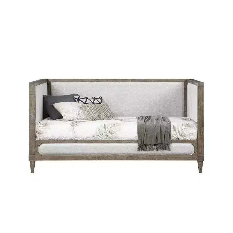 82" Artesia Adjustable Full Daybed Beds Black - Acme Furniture: Metal Frame, No Trundle, Suitable for Kids