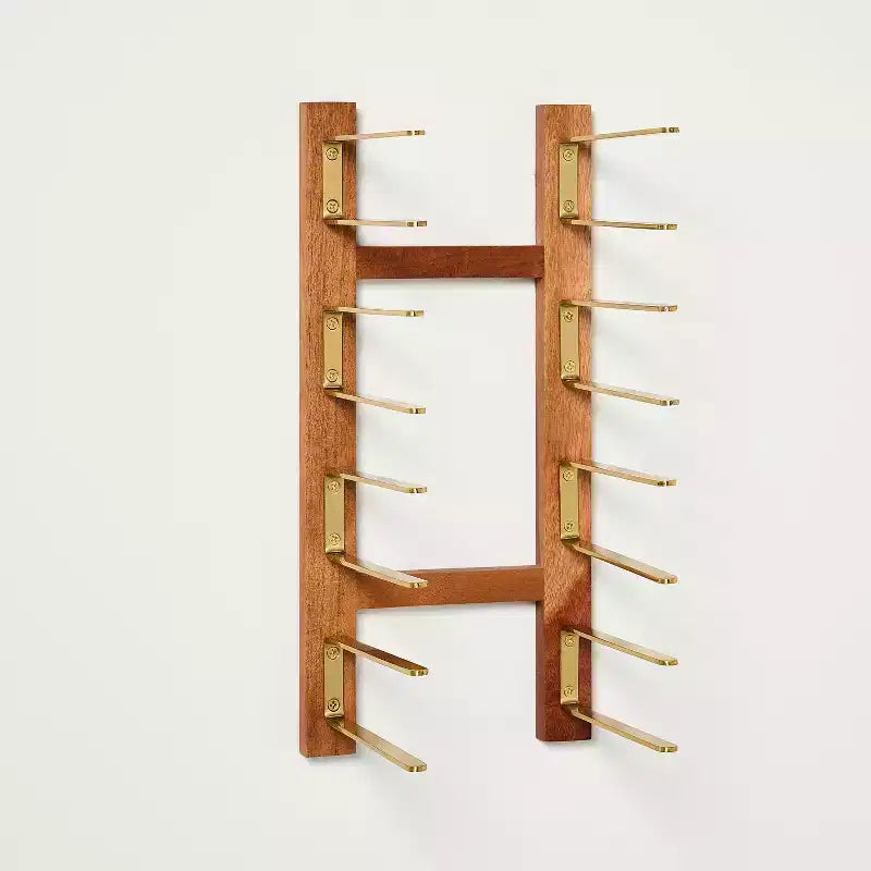 15" Wall Mounted Wood Book Rack - Hearth & Hand™ with Magnolia