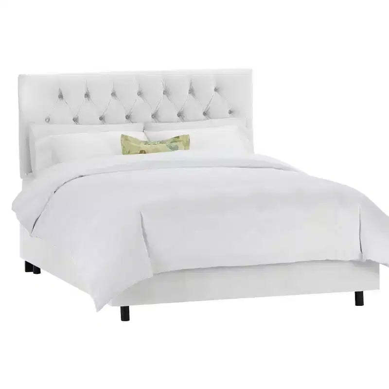 Skyline Furniture Edwardian Tufted Upholstered Bed