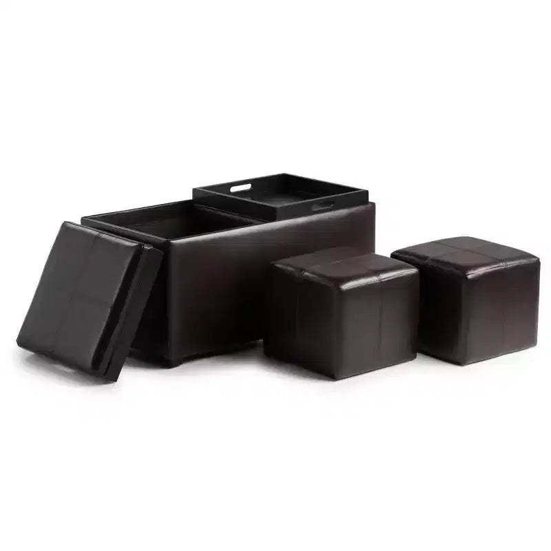 35 Franklin Storage Ottoman - WyndenHall
