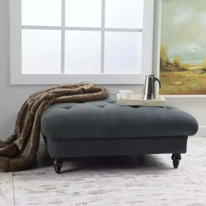 Bordeaux Fabric Ottoman - Christopher Knight Home