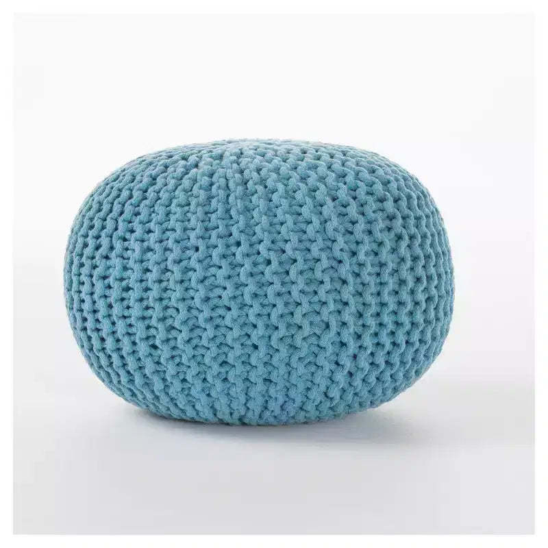 Moro Handcrafted Modern Cotton Pouf - Christopher Knight Home