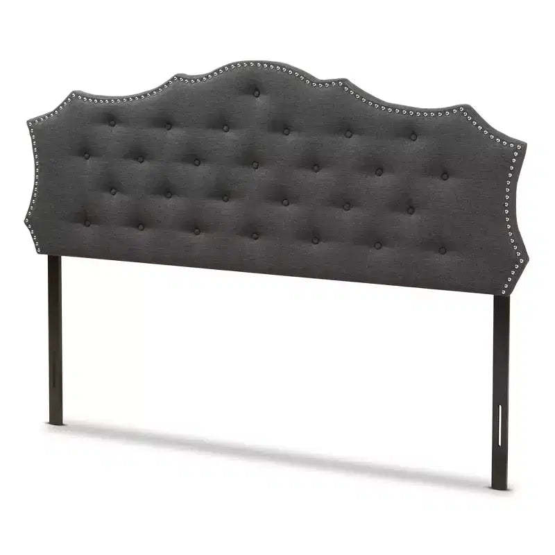 Aurora Modern And Contemporary Fabric Headboard - Baxton Studio