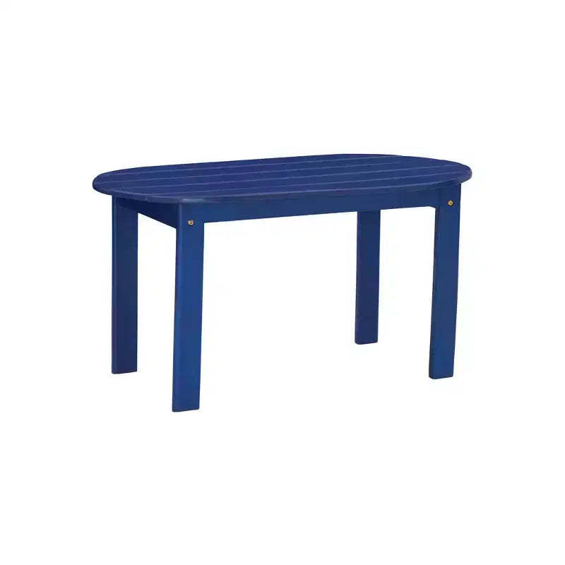 Adirondack Oval Coffee Table - Linon