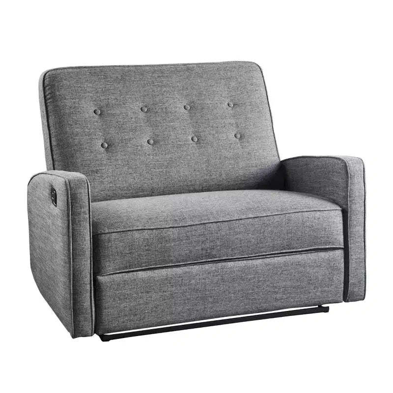 Calliope Buttoned Reclining Loveseat - Christopher Knight Home
