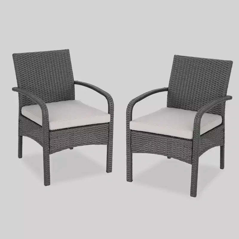 Cordoba 2pk Wicker Club Chairs - Christopher Knight Home