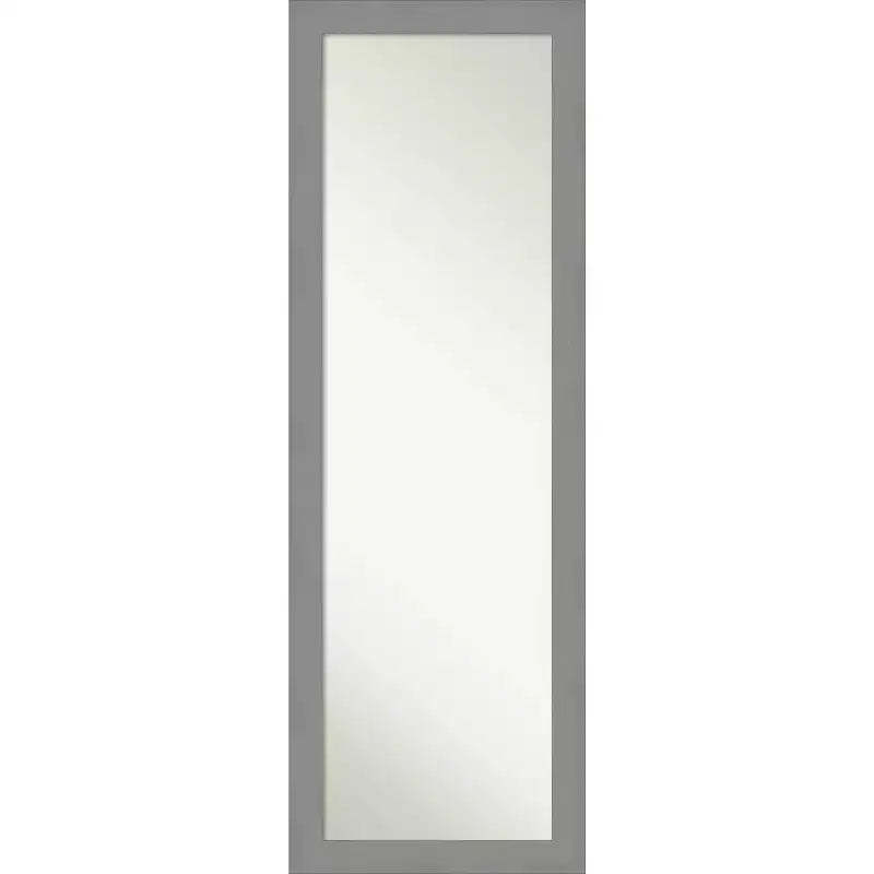 Framed Bathroom Vanity Wall Mirror Brushed Nickel - Amanti Art