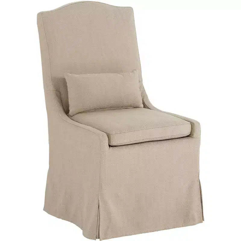 55 Downing Street Juliete Hamlet Pebble Slipcover Dining Chair