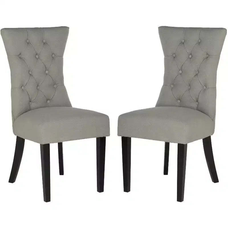 Columbo Side Chair - Set of 2 - MCR4719 - Granite - Safavieh Couture