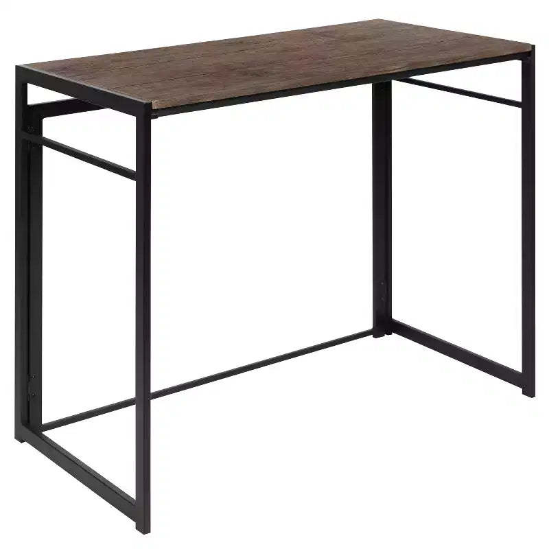 Flash Furniture Rustic Home Office Folding Computer Desk - 40