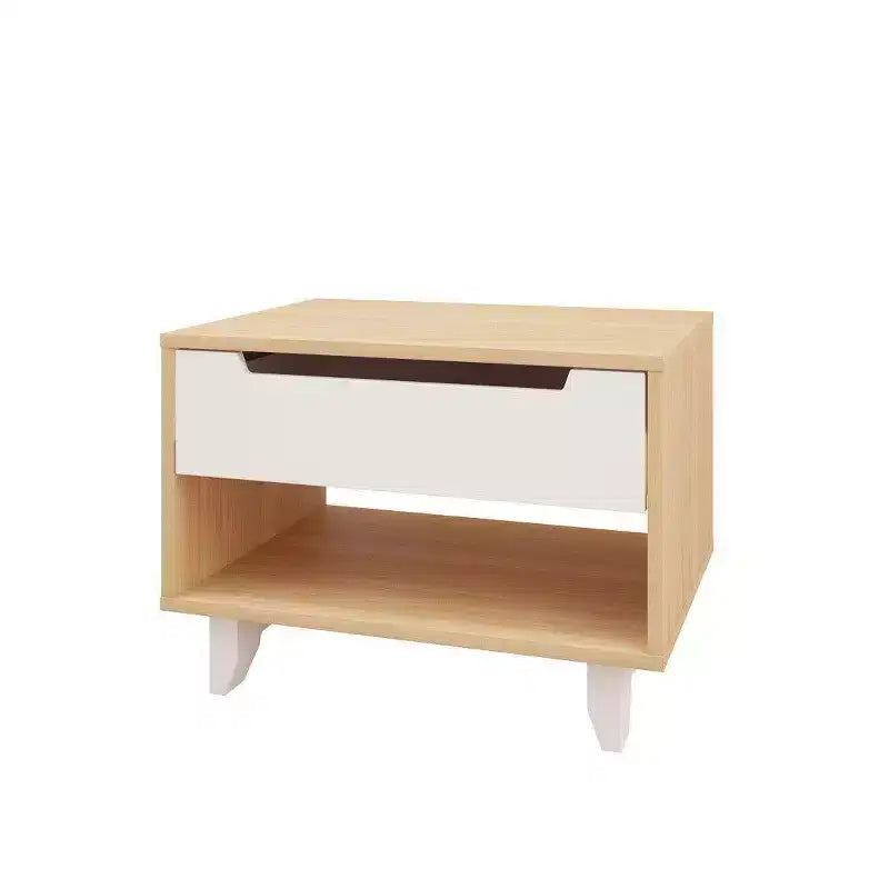 Open Shelf 1 Drawer Nightstand - Nexera