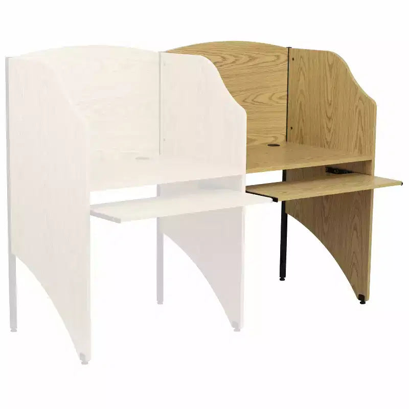Emma and Oliver Add-On Study Carrel Home School Furniture