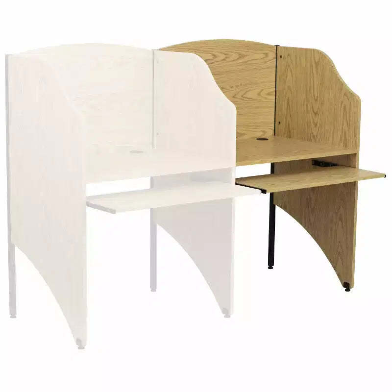 Emma and Oliver Add-On Study Carrel Home School Furniture