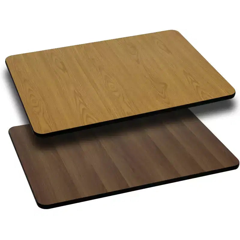Emma and Oliver 30x60 Rectangular Table Top with Reversible Laminate Top