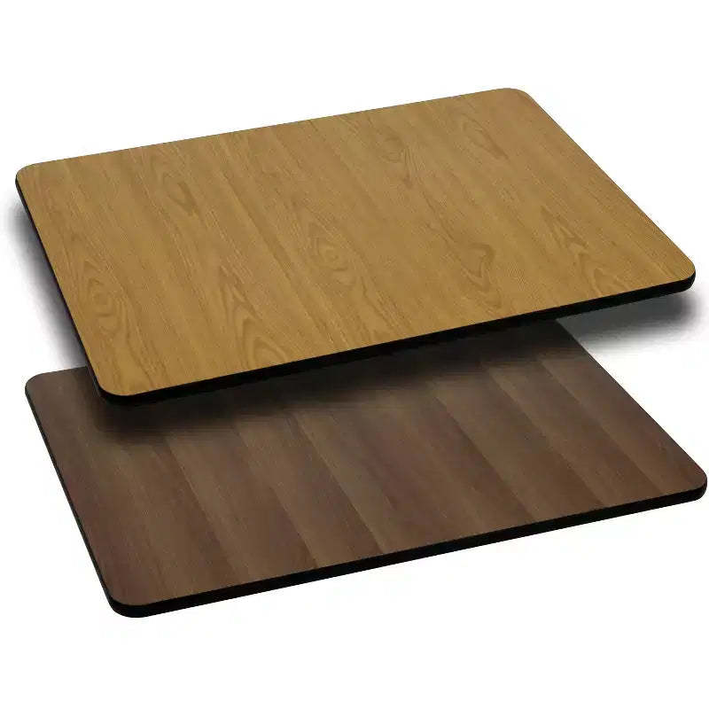 Emma and Oliver 30x60 Rectangular Table Top with Reversible Laminate Top