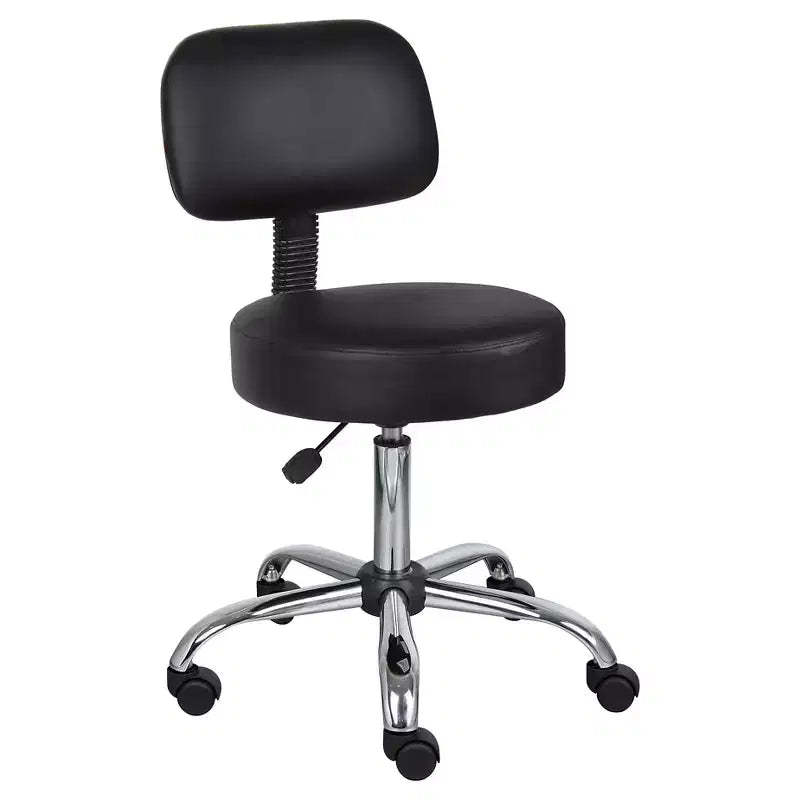 Medical Stool with Back Cushion - Boss Office Products