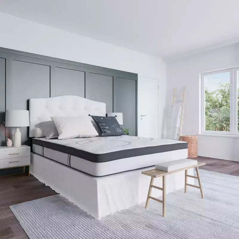 Emma and Oliver 10 Inch Pocket Spring Mattress - Premium Mattress