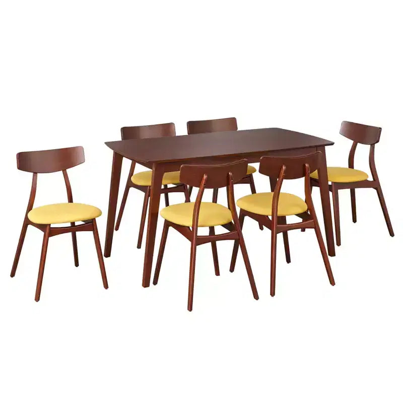 7pc Archer Rectangular Dining Set - Buylateral