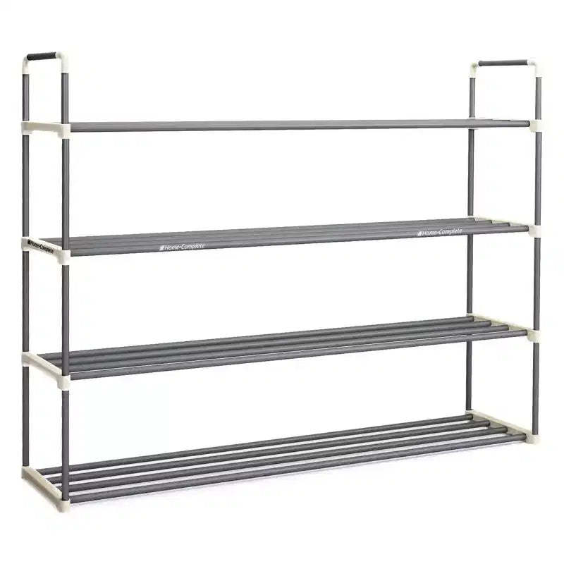 Hastings Home Four-Shelf Shoe Rack - Holds 24 Pairs of Shoes