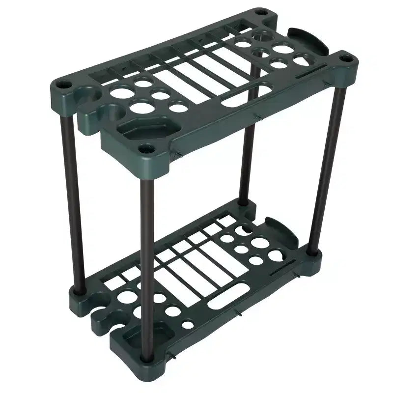 Fleming Supply Compact Utility Garden Tool Storage Rack  23 x 12.5 x 24