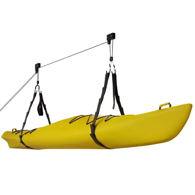 Leisure Sports Kayak Storage Ceiling Hoist Pulley System