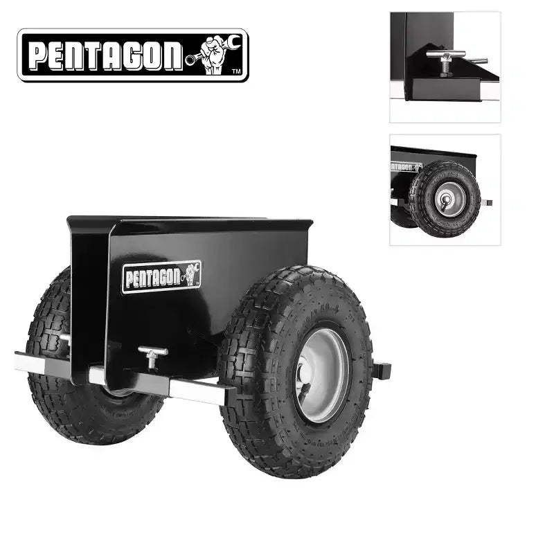 Fleming Supply Panel Pusher Dolly for Moving Drywall Boards, Wood Panels, or Doors