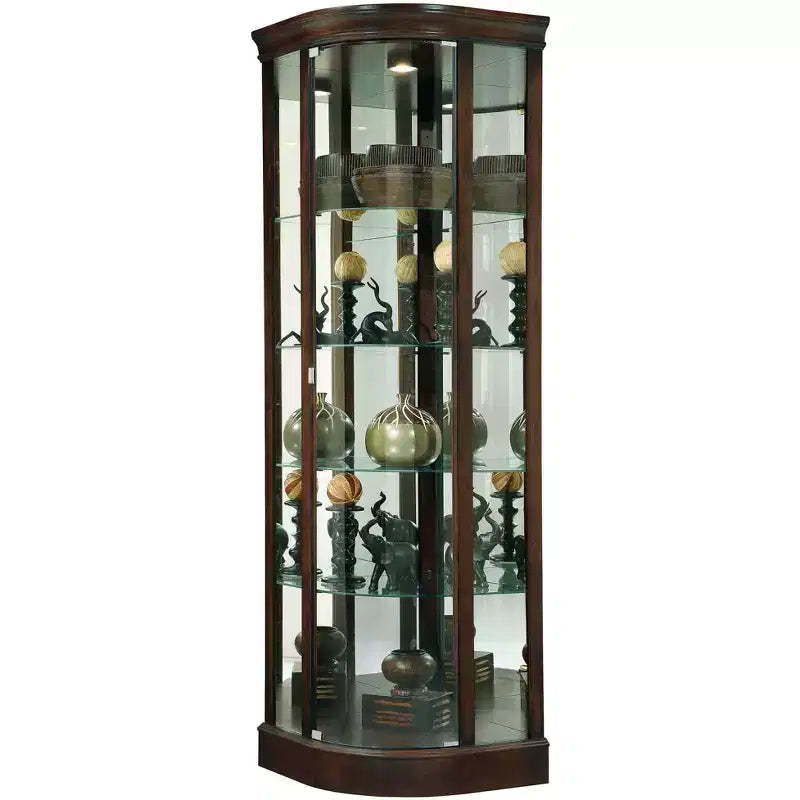 Howard Miller 680664 Marlowe Iii Curio Cabinet 680664 Espresso