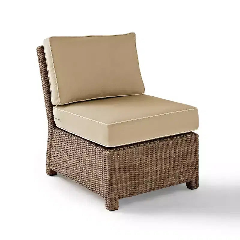 Bradenton Outdoor Sectional Center Chair- Crosley