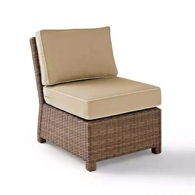 Bradenton Outdoor Sectional Center Chair- Crosley