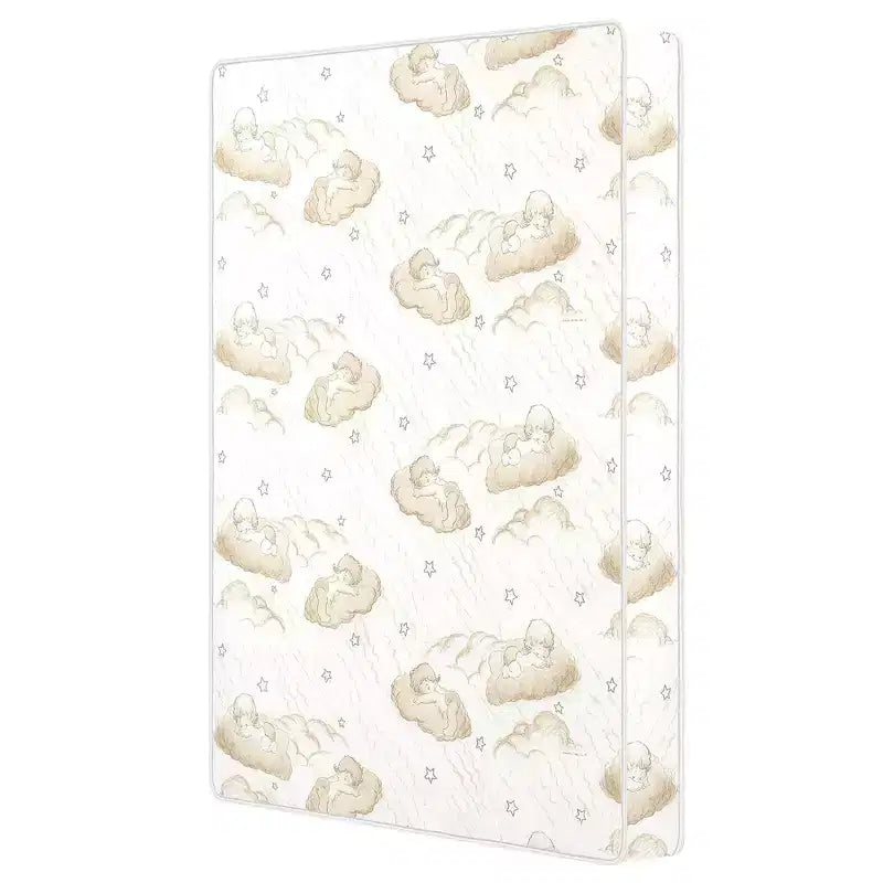 Dream On Me Portable Crib and Toddler Mattresses - White