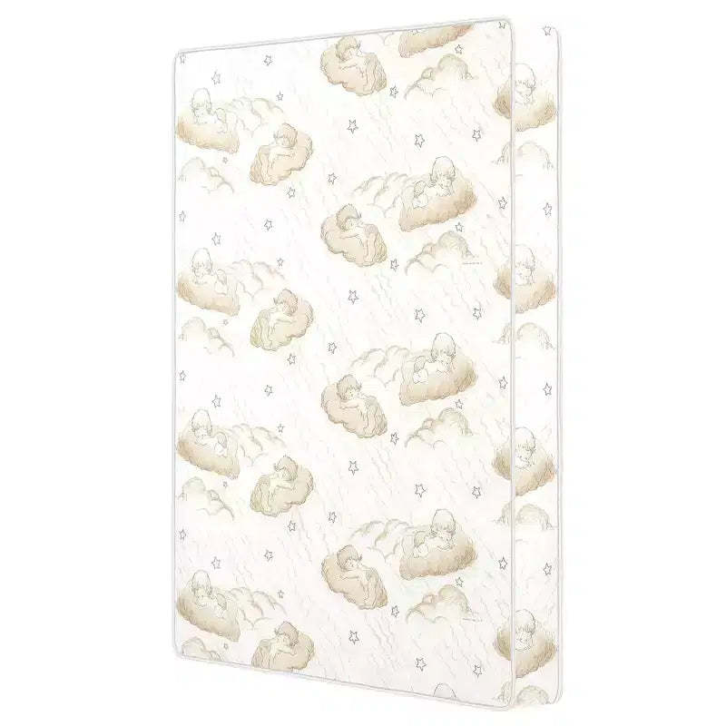 Dream On Me Portable Crib and Toddler Mattresses - White