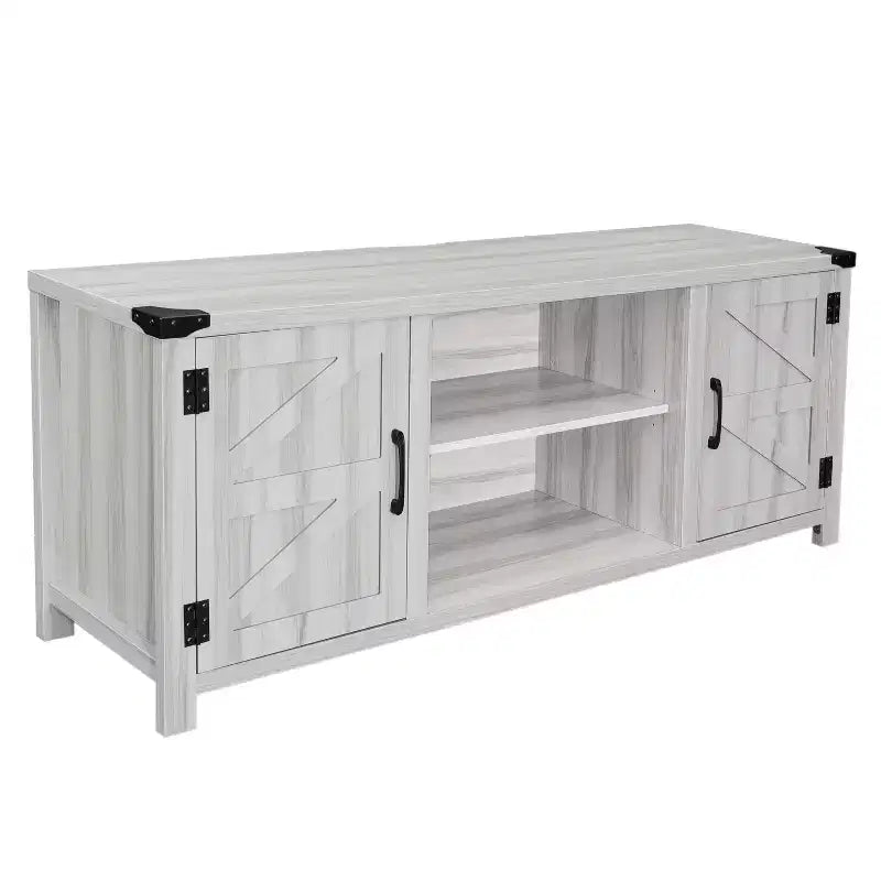 Merrick Lane Barn Door Style 59 TV Stand for up to 65 TV