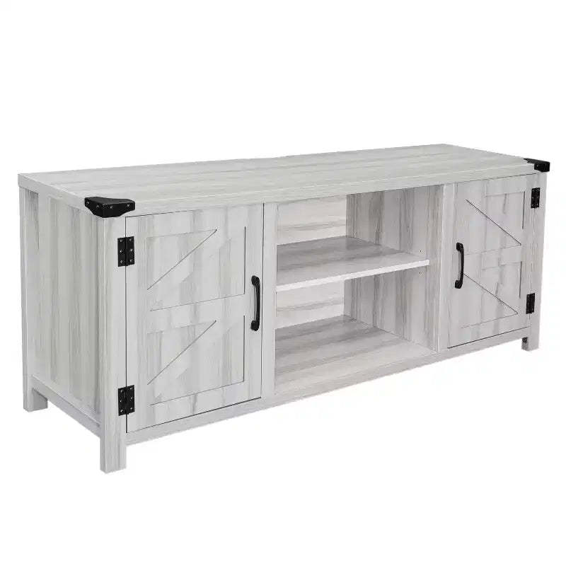 Merrick Lane Barn Door Style 59 TV Stand for up to 65 TV