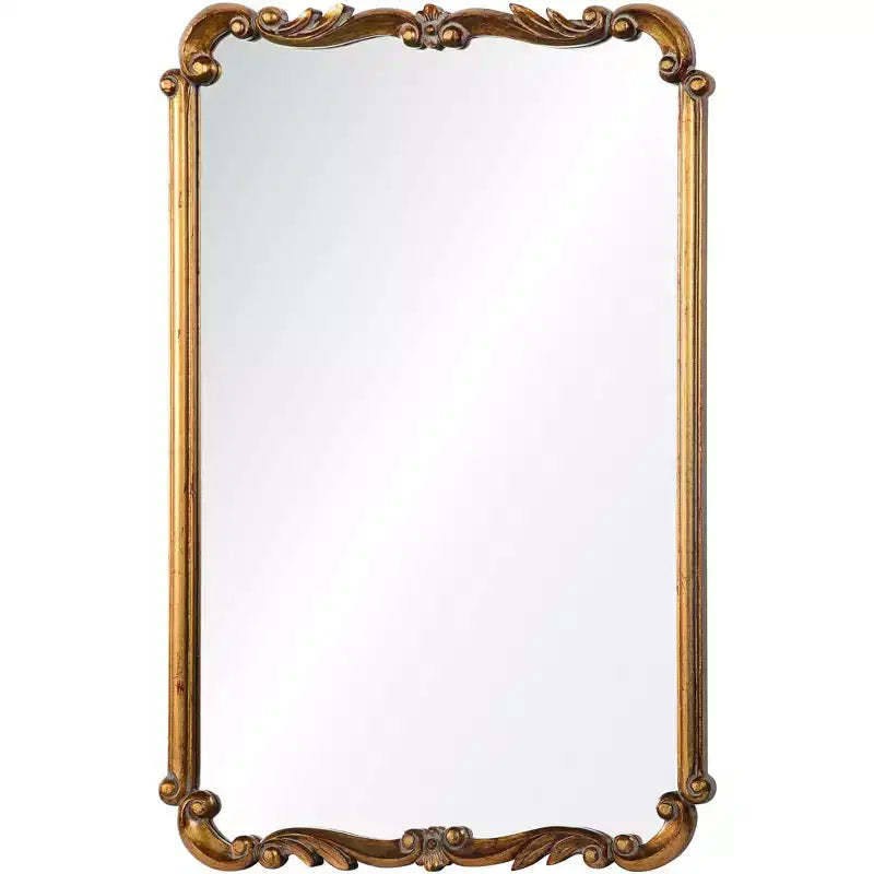 Cooper Classics Toulouse Gold 24 1/2 x 36 Rectangular Wall Mirror