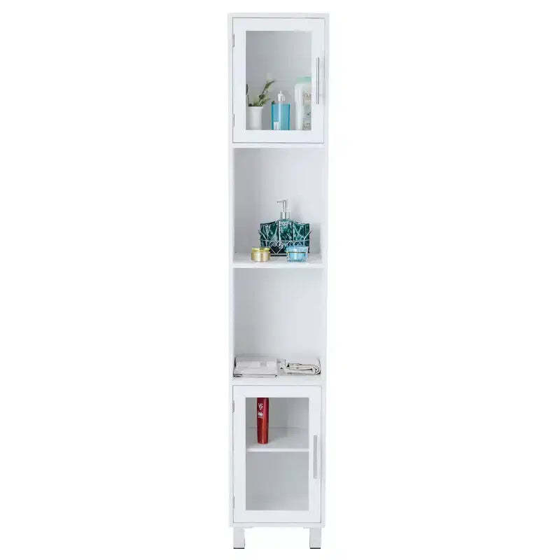Costway 71 Bathroom Tall Tower Storage Cabinet Organizer Display Shelves Bedroom