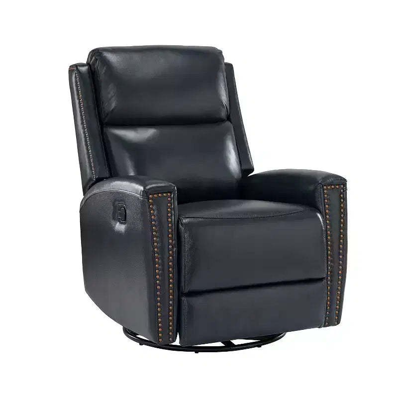 Hilario Fall 30.31 Wide Genuine Leather Swivel Rocker Recliner Deal of the day| ART OF LIVING DESIGNS
